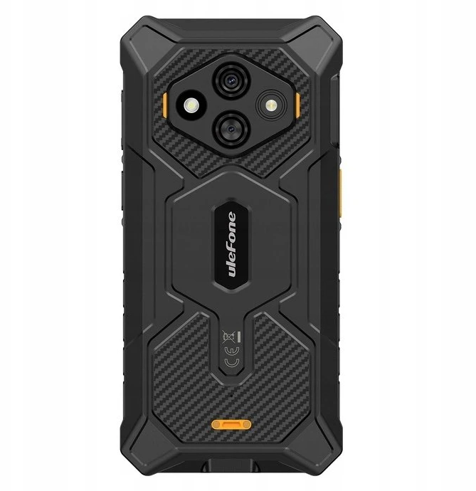 ULF Išmanusis telefonas Ulefone RugKing 3 Pro 16,7 cm (6,56") Dual SIM, Android 15, 4G, USB Type-C, 8 GB, 128 GB, 5700 mAh, oranžinė, juoda