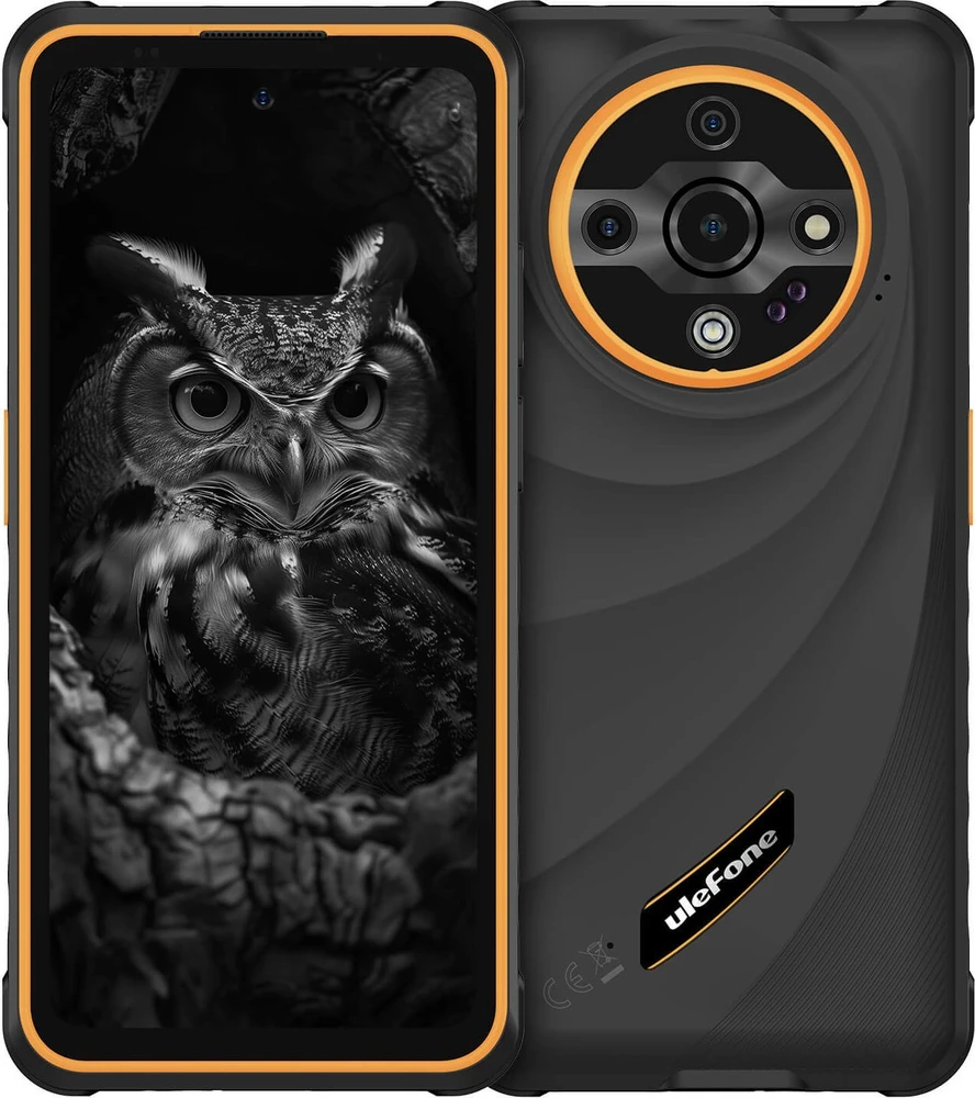 Išmanusis telefonas UleFone X31 Pro 8/256GB Juodai-oranžinė (M0325885)