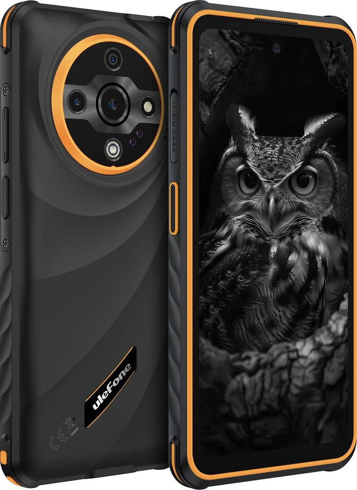Išmanusis telefonas UleFone X31 Pro 8/256GB Juodai-oranžinė (M0325885)