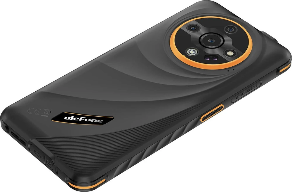 Išmanusis telefonas UleFone X31 Pro 8/256GB Juodai-oranžinė (M0325885)
