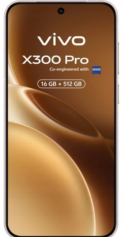 Išmanusis telefonas Vivo X300 Pro, 16/512 GB, Smėlio spalvos