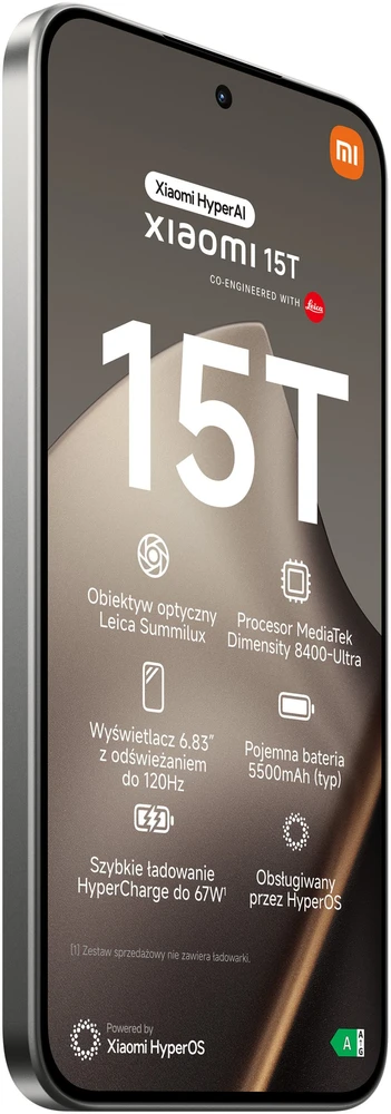 Xiaomi 15T 5G 12/256GB Grey