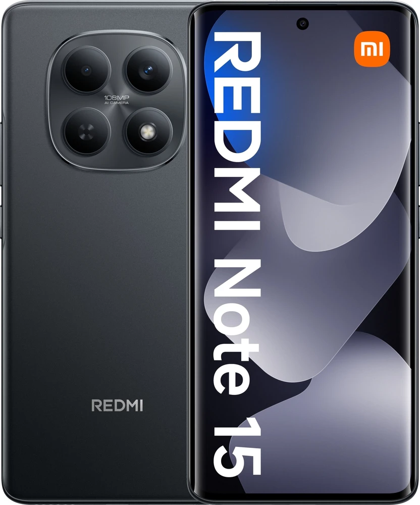 XIAOMI Redmi Note 15 4G 6/128GB Black