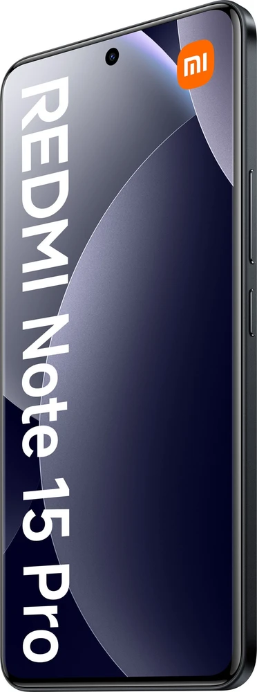 Išmanusis telefonas Xiaomi Redmi Note 15 Pro 8/256GB Juodas (MZB0LYMEU)