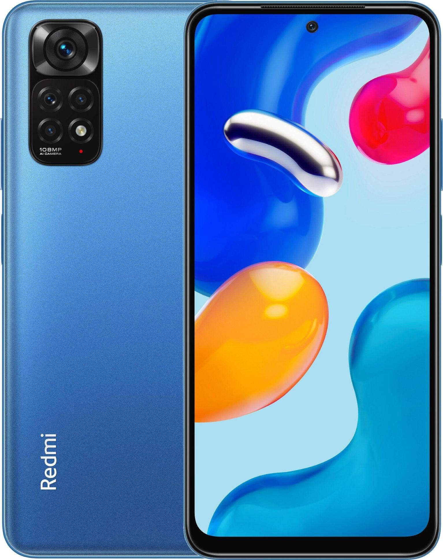 Išmanusis telefonas Xiaomi Redmi Note 11S, 6+128GB, saulėlydžio mėlynos spalvos