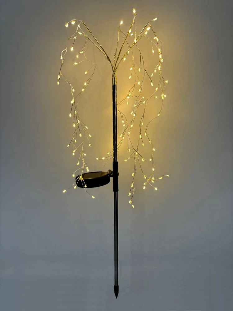 Saska Garden SAULĖS ENERGIJOS LEMPA MEDELIS FEJERVERKAS 72CM 120 LED 1067452