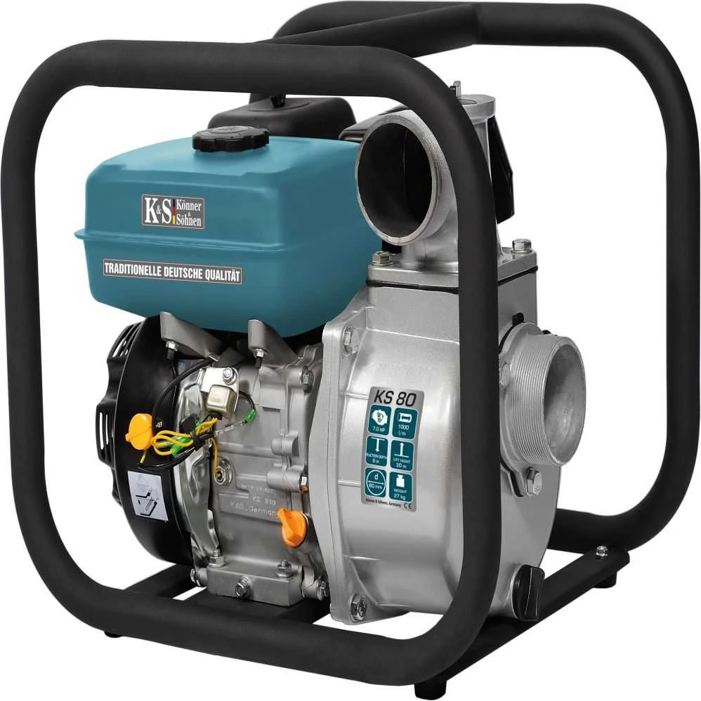 Konner & Sohnen KS benzininis vandens siurblys KS 80 švariam vandeniui 1000 l/min