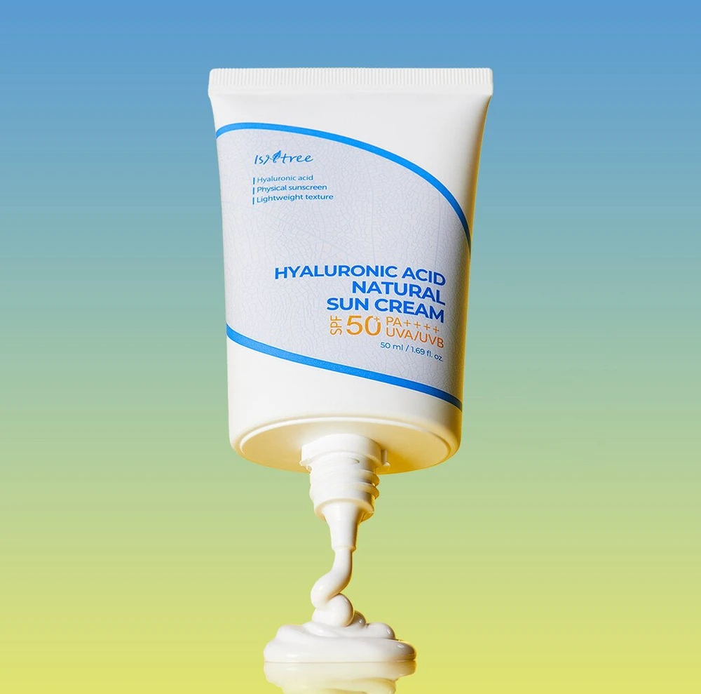 „Isntree“ – natūralus hialurono rūgšties kremas nuo saulės – SPF50+ PA++++ – 50 ml