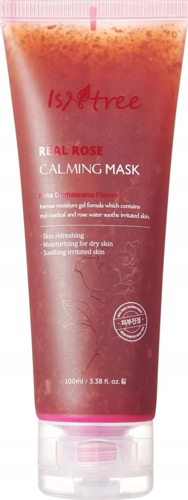 Isntree Real Rose Calming Mask raminanti veido kaukė, 100 ml