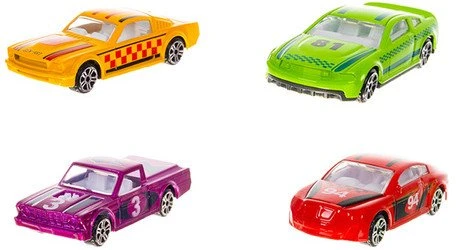 „Iso Trade“ spalvingi automobiliai/spyruoklės 1:64 - 16 vnt. 26319