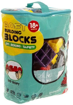 Iso Trade guminiai blokeliai - sensoriniai 80 vnt. 26575