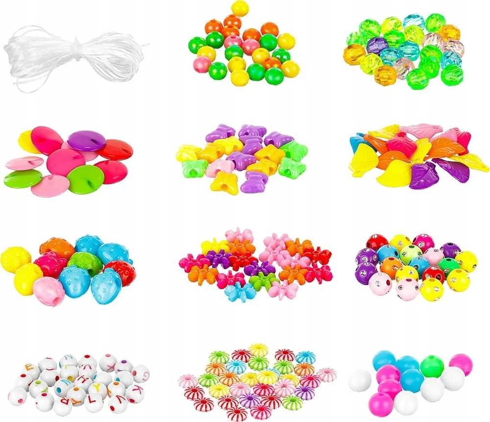 Iso Trade Vaikiškas rinkinys papuošalams gaminti - DIY 23439