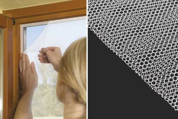 Repest ISO TRADE Užuolaida nuo uodų su Velcro juosta baltos spalvos