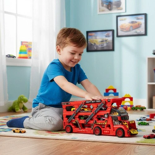 „Iso Trade“ TIR sunkvežimio rinkinys su 6 automobiliais 26303