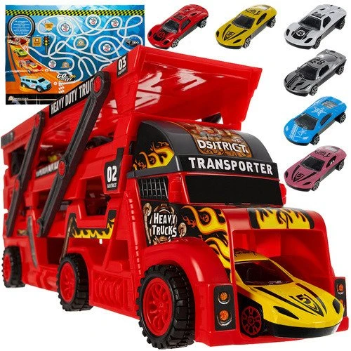 „Iso Trade“ TIR sunkvežimio rinkinys su 6 automobiliais 26303