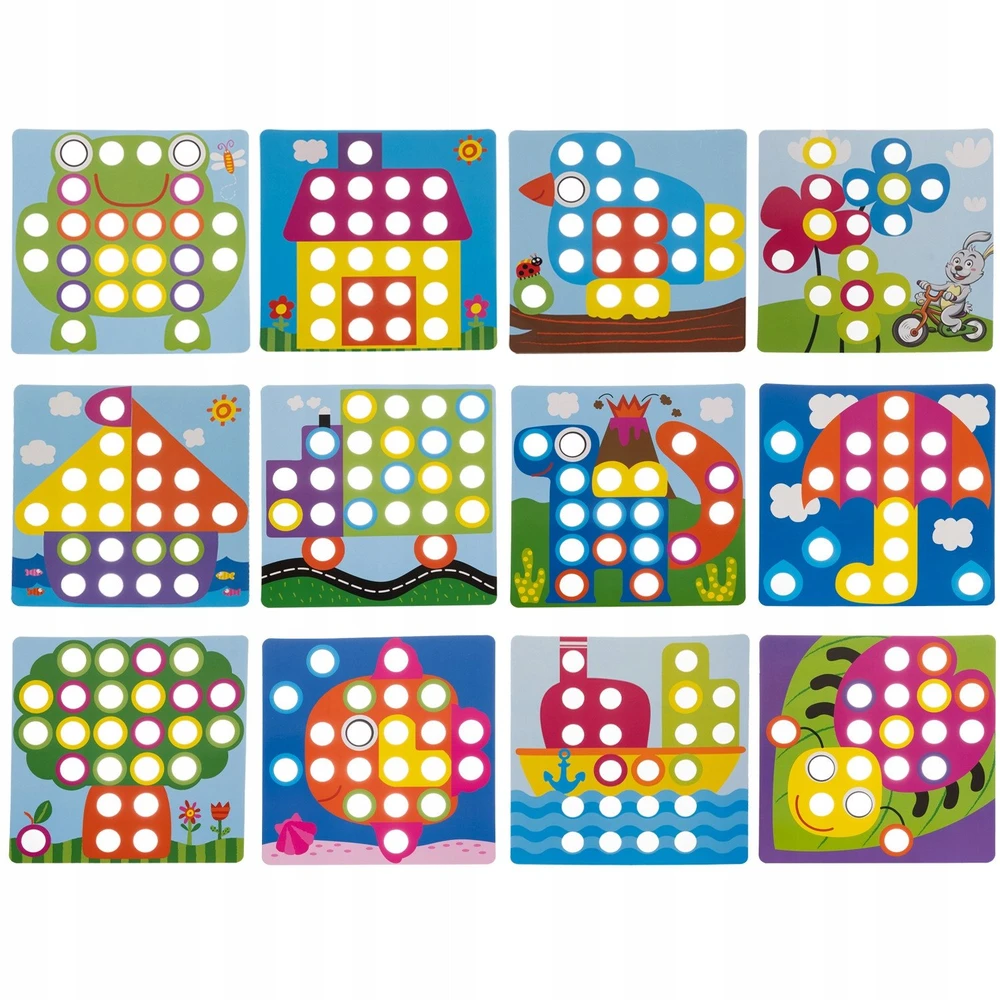 Dėlionė Iso Trade Educational puzzle - mosaic 26107