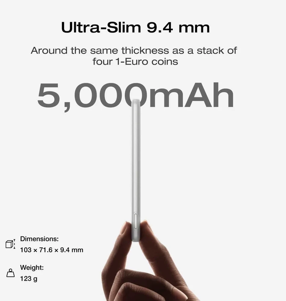 Powerbank ECOFLOW RAPID Mag 5K - Baltas