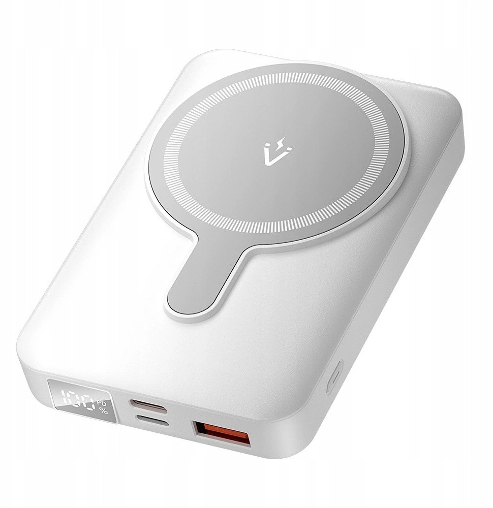 Powerbank Vention FHTW0 10000 mAh Baltas (FHTW0)