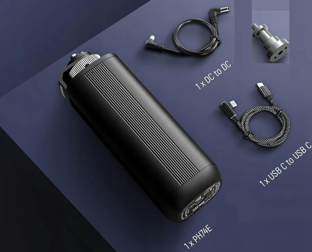 Neewer power bank laikiklis su maitinimo funkcija 100 W COB LED lempos USB-C DC NEEWER / PH74E