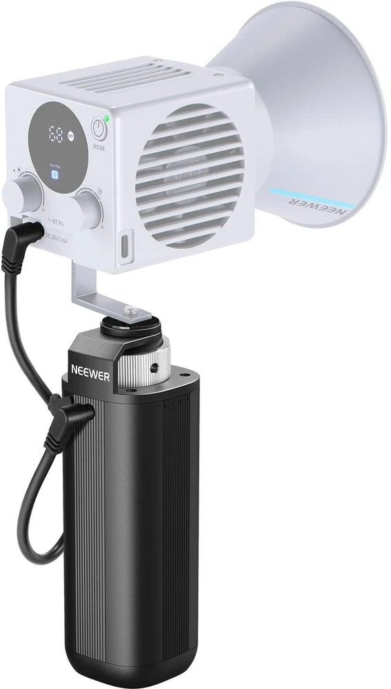 Neewer power bank laikiklis su maitinimo funkcija 100 W COB LED lempos USB-C DC NEEWER / PH74E