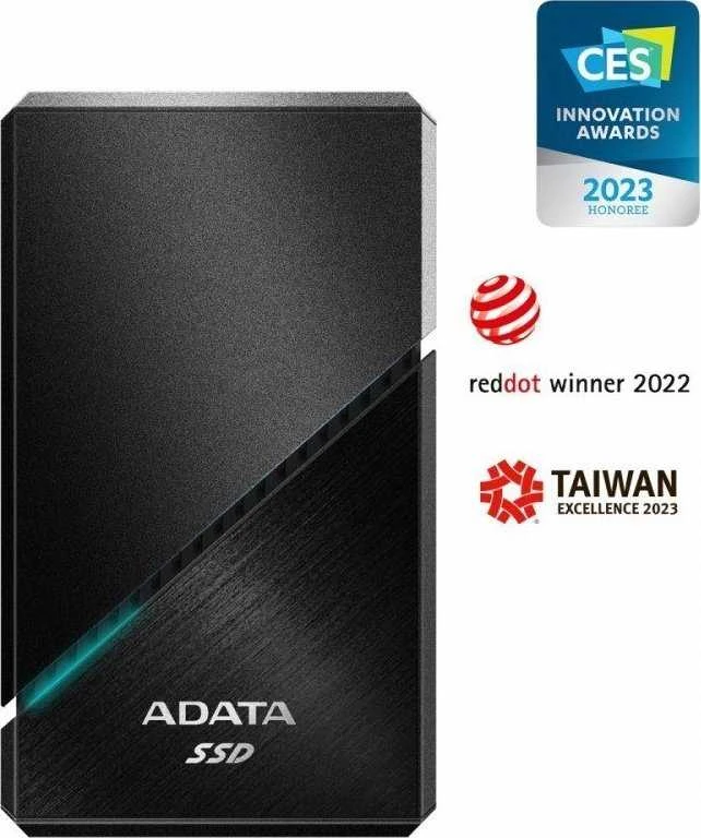 Kietasis diskas Adata SE920 1TB SSD juoda