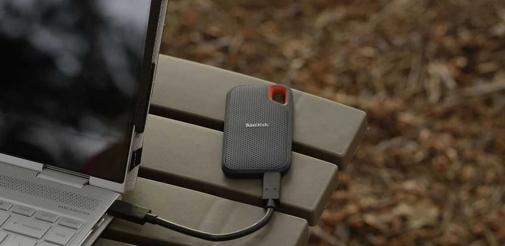 Išorinis kietasis diskas SanDisk Extreme Portable 500 GB, SDSSDE61-500G-G25, Juodas