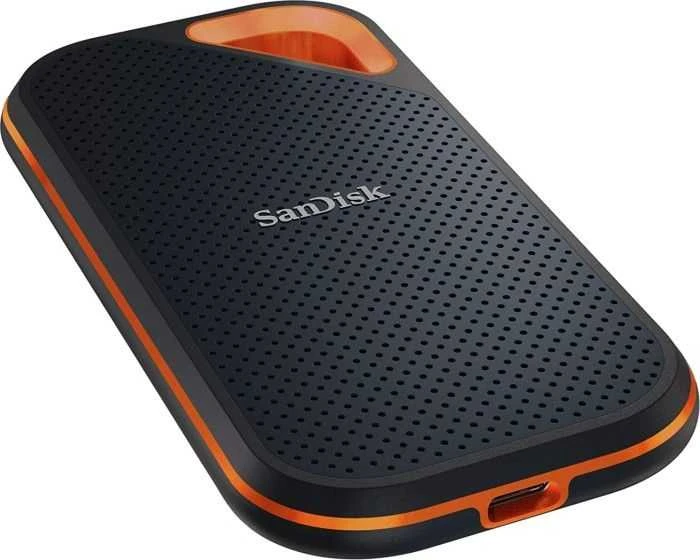 Išorinis kietasis diskas SanDisk Extreme PRO 1TB SSD, Juodos/Oranžinės spalvos