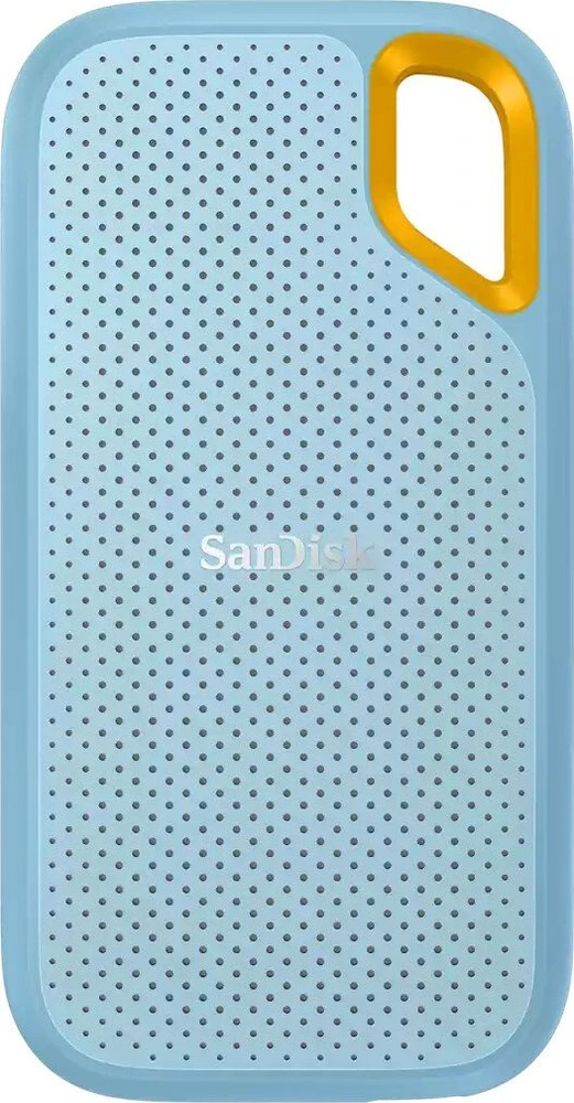 Išorinis kietasis diskas SanDisk Extreme Portable SSD 4 TB, SDSSDE61-4T00-G25B, Šviesiai mėlynas