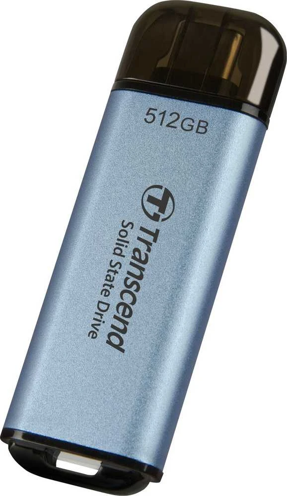 Kietasis diskas Nešiojamas „Transcend ESD300“ SSD diskas (USB 10 Gbps, C tipas), 512 GB
