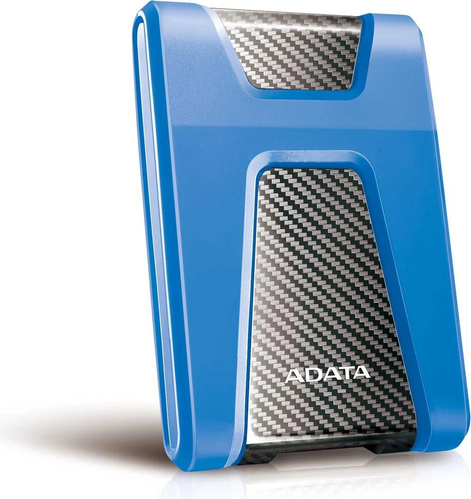 Kietasis išorinis diskas Adata HD650 2TB 2.5", USB 3.1 (suderinama su USB 2.0), Mėlynas