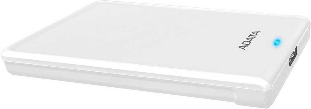 Išorinis kietasis diskas Adata HV620S 1TB 2.5", USB 3.1 (suderinamas su USB 2.0), Baltas