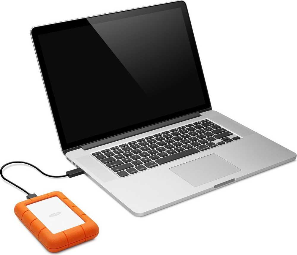 Kietasis diskas Dysk zewnętrzny HDD LaCie Rugged 1TB Oranžinė (STFR1000800)
