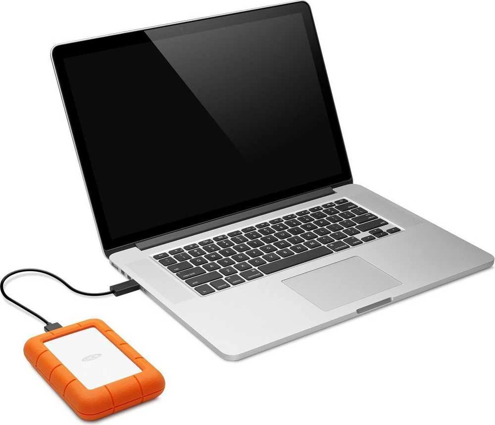 Kietasis diskas „LaCie“ mobilusis diskas Tvirtas USB-C 2,5 colio 5 TB 3600 RPM USB3.1