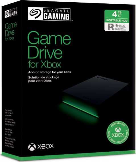 Kietasis diskas „Seagate“ „XBOX“ diskas, 4 TB