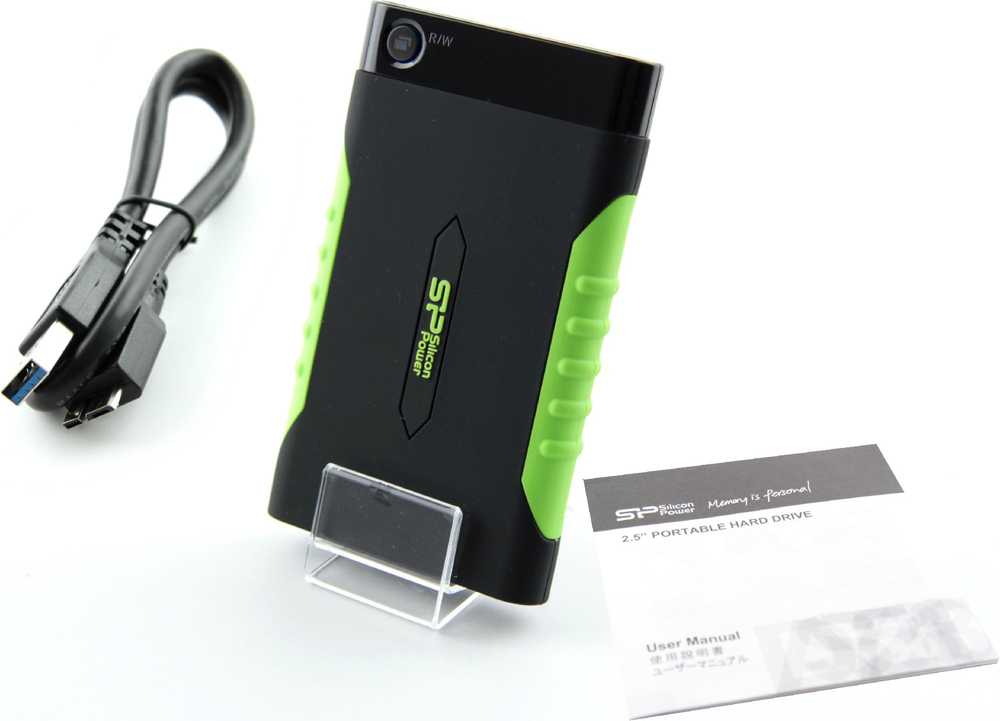 Kietasis diskas Silicon Power Armor A15 1TB 2.5 ", USB 3.0, Juodas