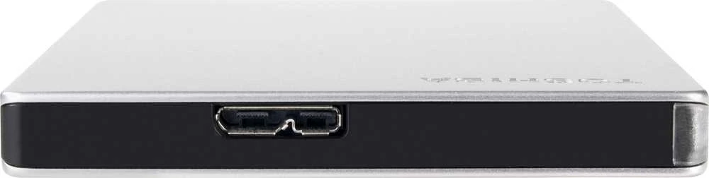 Kietasis diskas TOSHIBA Canvio Slim 2TB USB 3.2 Sidabrinis