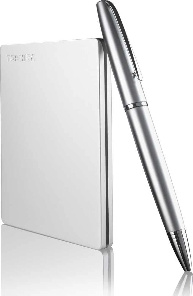 Kietasis diskas TOSHIBA Canvio Slim 2TB USB 3.2 Sidabrinis