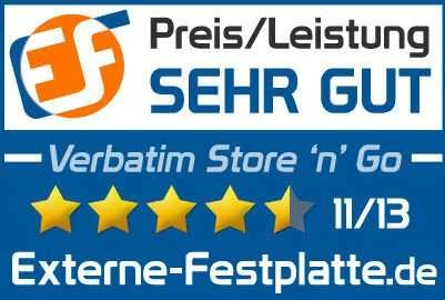 Kietasis Išorinis diskas Verbatim Store & Go 2.5'' 1TB USB3, Sidabrinis