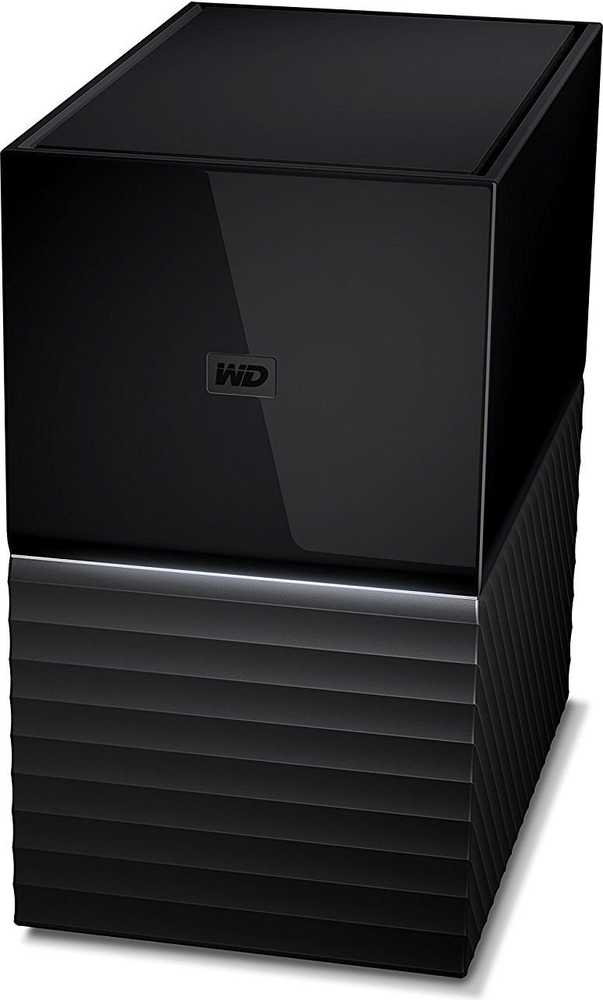 Kietasis diskas Array 3,5 20 TB Western Digital My Book Duo 20 TB stalinis juodas diskų masyvas