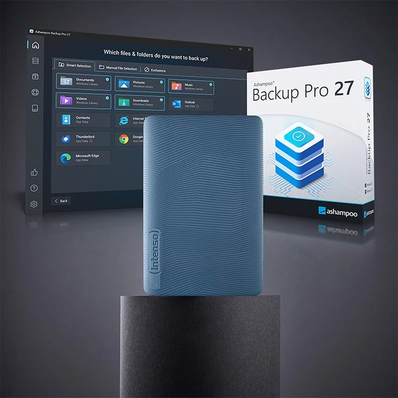 Kietasis diskas ADATA HDD USB3.2 1TB EXT. 2.5"/Mėlynas 6029565 INTENSO