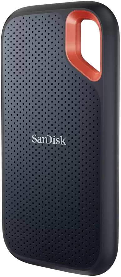 Išorinis kietasis diskas SanDisk Extreme Portable SSD 1TB, SDSSDE61-1T00-G25, Juodas
