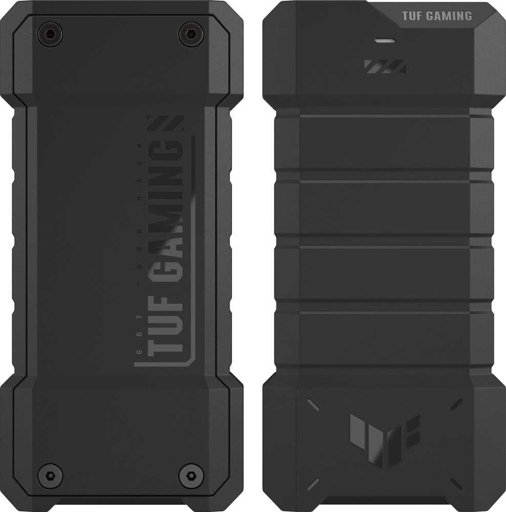 Kietasis diskas ASUS TUF Gaming AS1000 PLUS 1 TB USB Type-C USB 3.2 Gen 2x2 Juodas