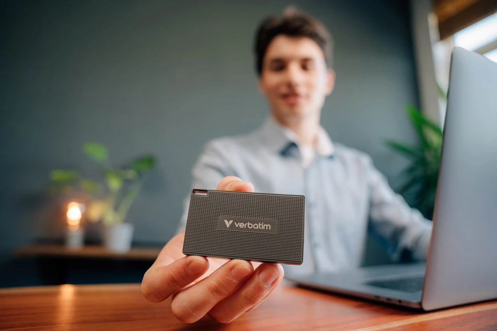 Kietasis diskas Verbatim Mini Diskas SSD 1TB USB-C 3.2 + kabelis USB-C/USB-C-USB-A 32031