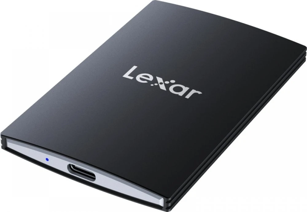 Kietasis diskas Išorinis SSD Lexar SL500 Mag rinkinys, 1 TB versija, juodas (LSL500M001T-RNBNG)