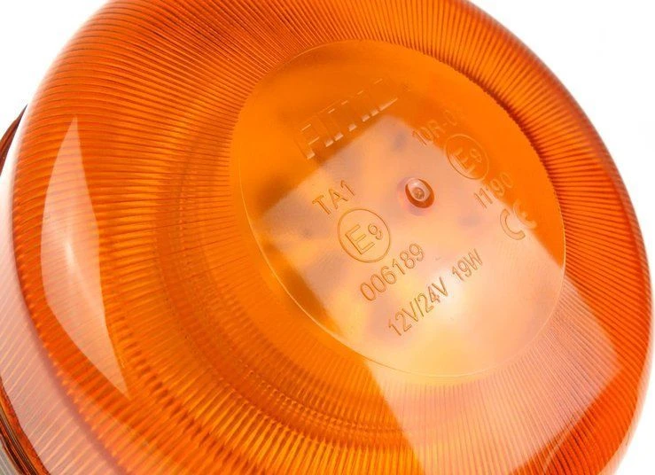 LED įspėjamoji lempa 36 LED R65 R10 12V 24V W03sb AMIO-02294