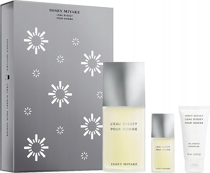 Issey Miyake L'Eau D'Issey Pour Homme tualetinis purškiklis, 125 ml 3 vnt.