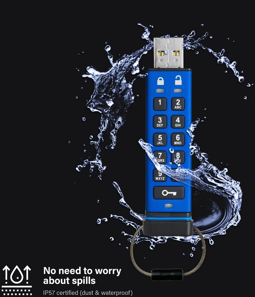 Pendrive iStorage datAshur Pro 128GB (IS-FL-DA3-256-128)