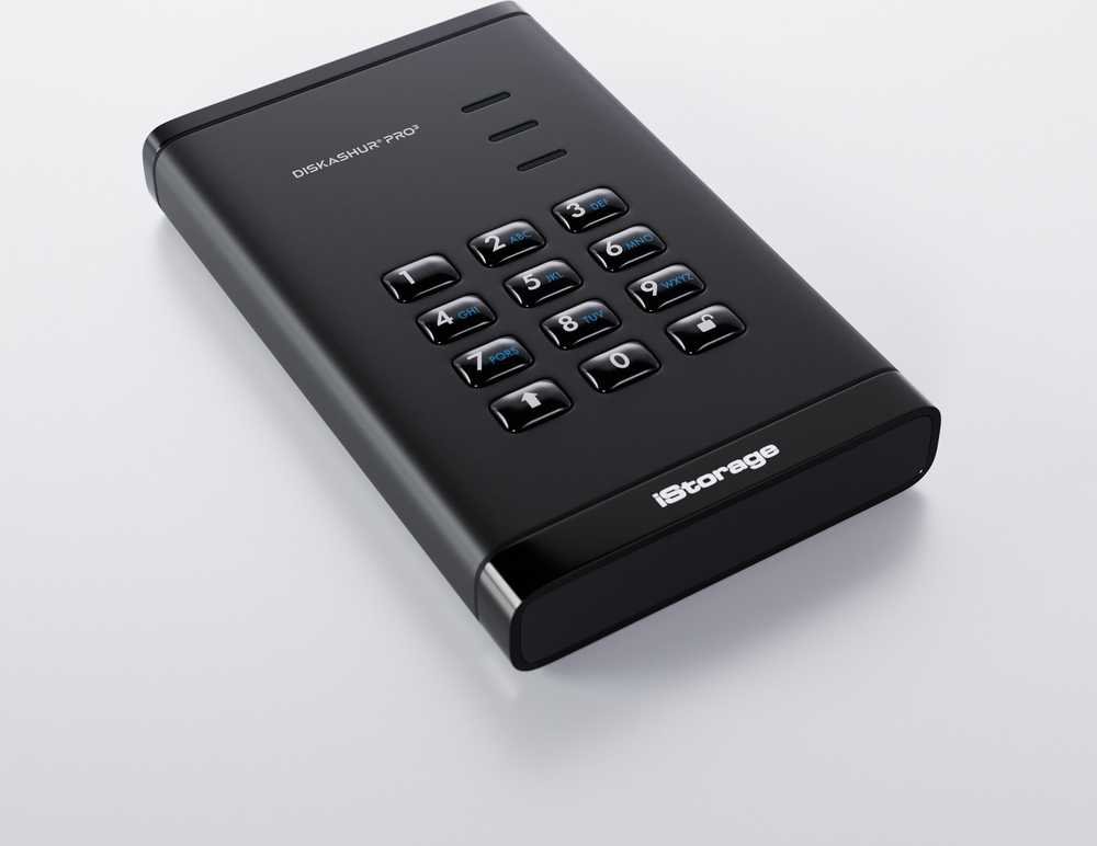 iStorage diskAshur PRO3 1TB – kietasis diskas – 2,5 colio (IS-DAP3-256-1000-F)
