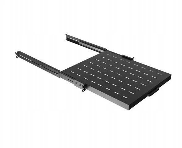 Lanberg stumdoma lentyna 19 colių rack spintelėms 500mm 1U juoda