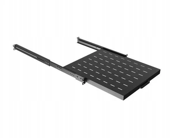 Lanberg stumdoma lentyna 19 colių rack spintelėms 500mm 1U juoda